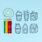 Shrinkorama - Charm Bracelet - Kawaii Drinks