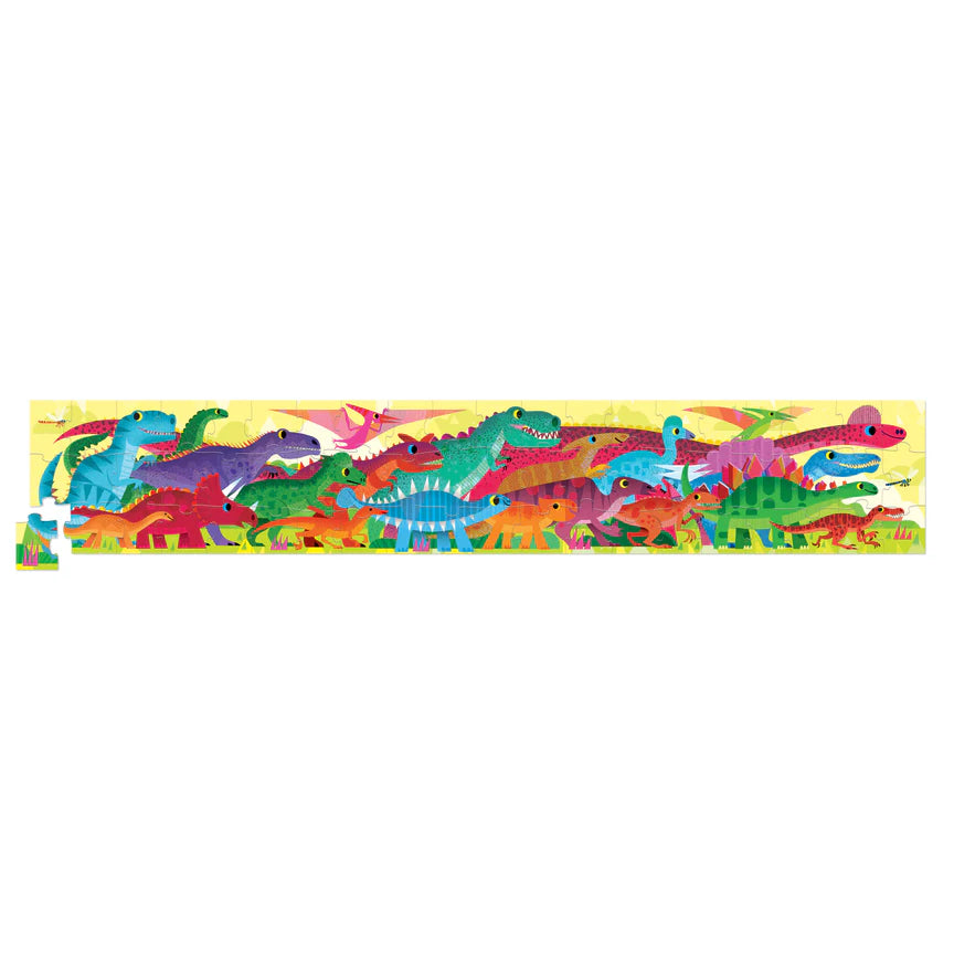 Super Duper Long Puzzle 60 Piece - Dino World