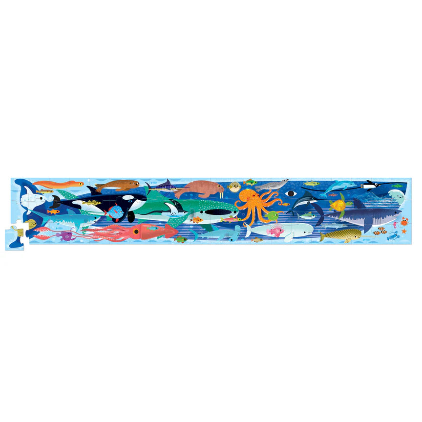 Super Duper Long Puzzle 60 Piece - Ocean