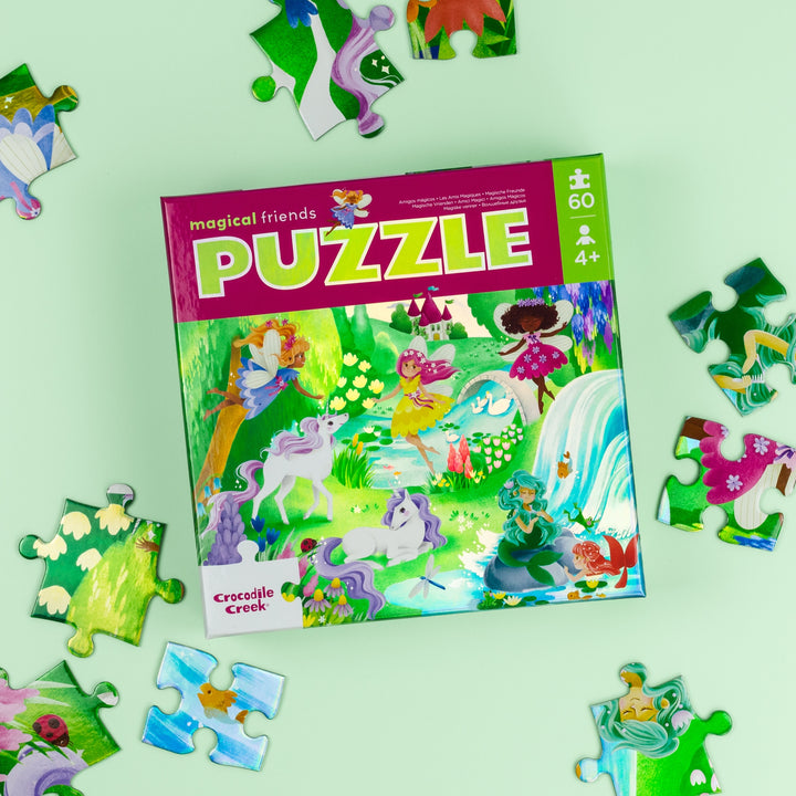 Foil Puzzle 60 Piece - Magical Friends