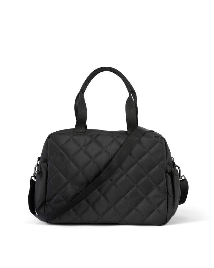 OiOi Carry All Nappy Bag - Black Diamond Quilt