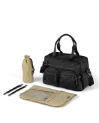 Carry All Nappy Bag - Black Diamond Quilt