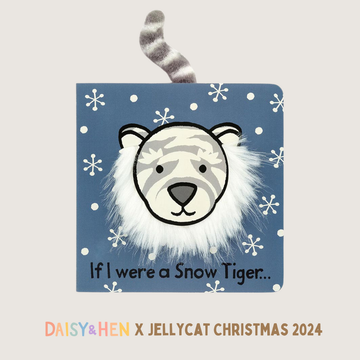 Jellycat If I Were a Snow Tiger Board Book