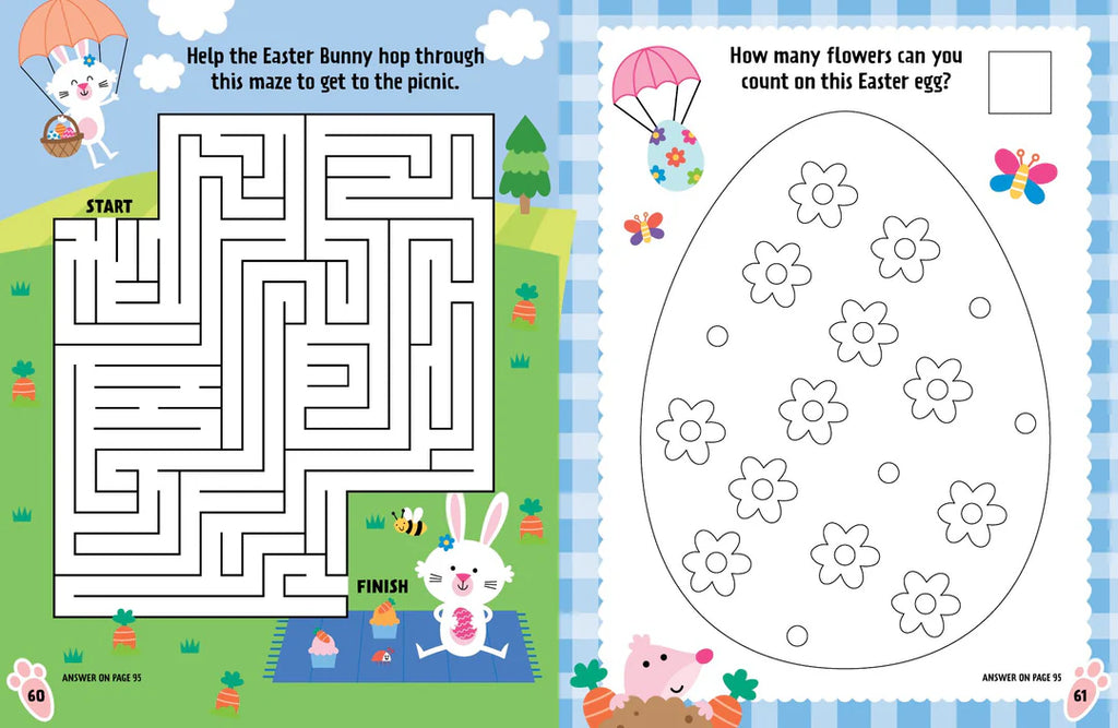 Easter Bunny Stop Here! - Bumper Activity Book