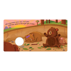 Squeaky Plush Board Book - Squeaky Little Bear