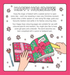 Happy Days - Cosy Christmas Advent Colouring Book