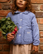 Wild Strawberry Gingham Padded Jacket
