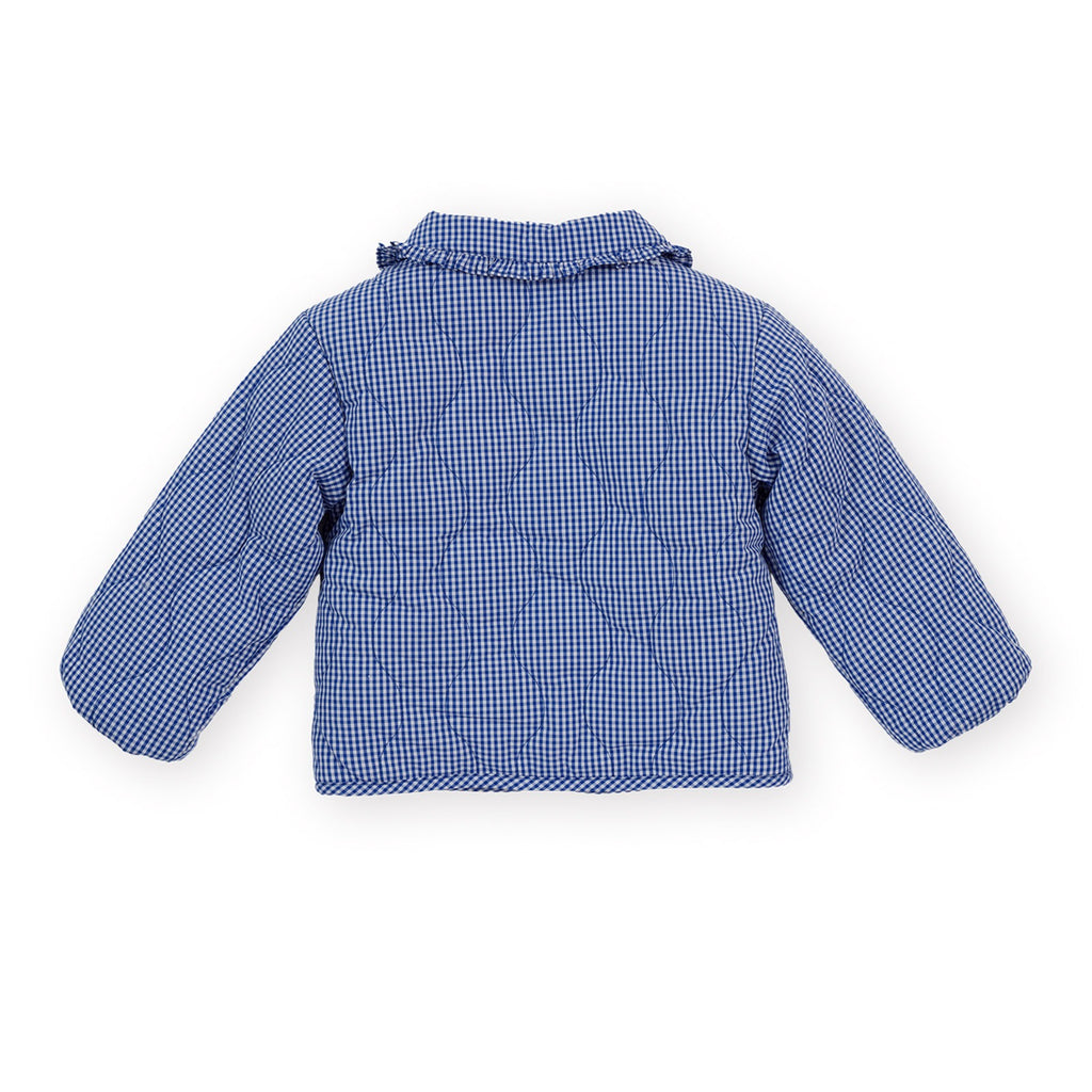Wild Strawberry Gingham Padded Jacket