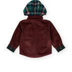 Corduroy Hooded Shirt