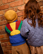 Wild Strawberry Gingham Padded Jacket