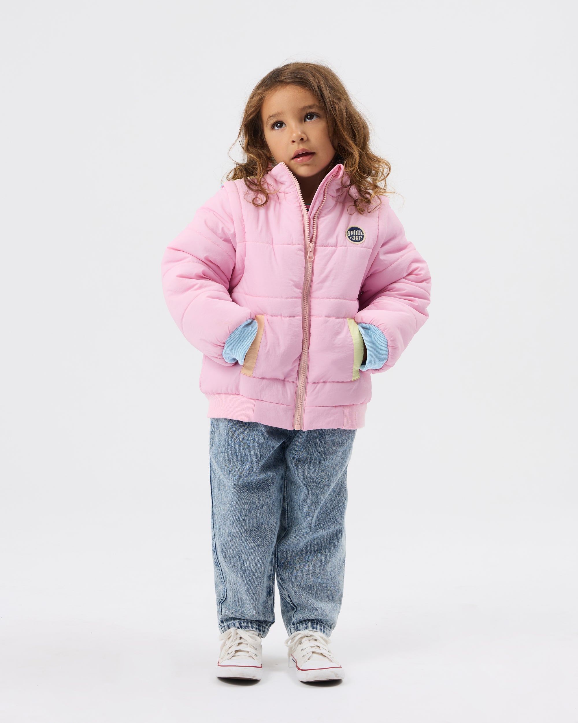 Charlie Sunrise Parka Jacket/Vest Pastel