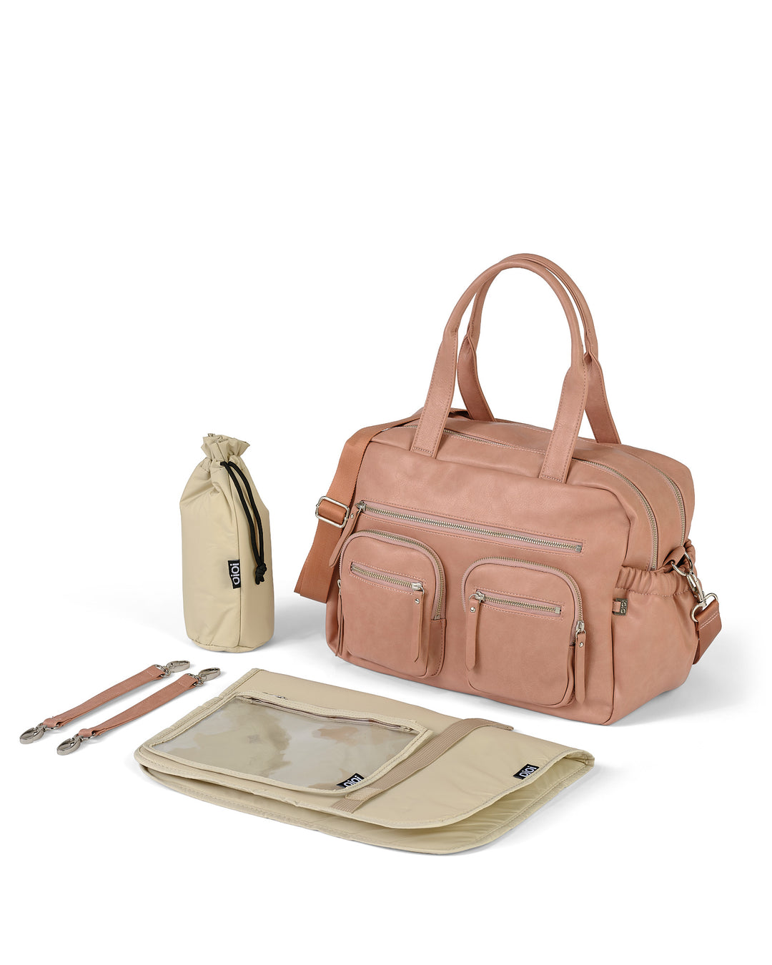OiOi Carry All Nappy Bag - Dusty Rose