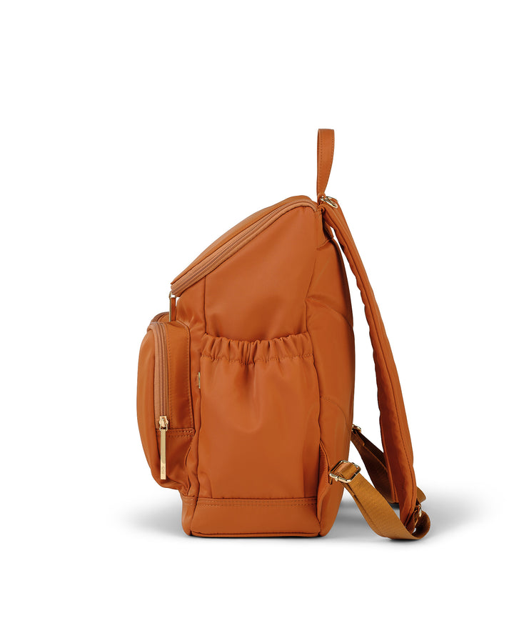 OiOi Nappy Backpack - Nylon Ochre/Gold