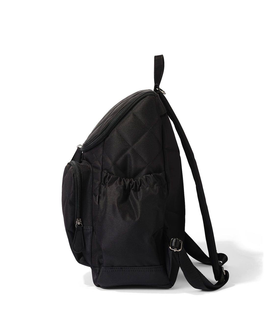 OiOi Signature Nappy Backpack - Black Diamond Quilt