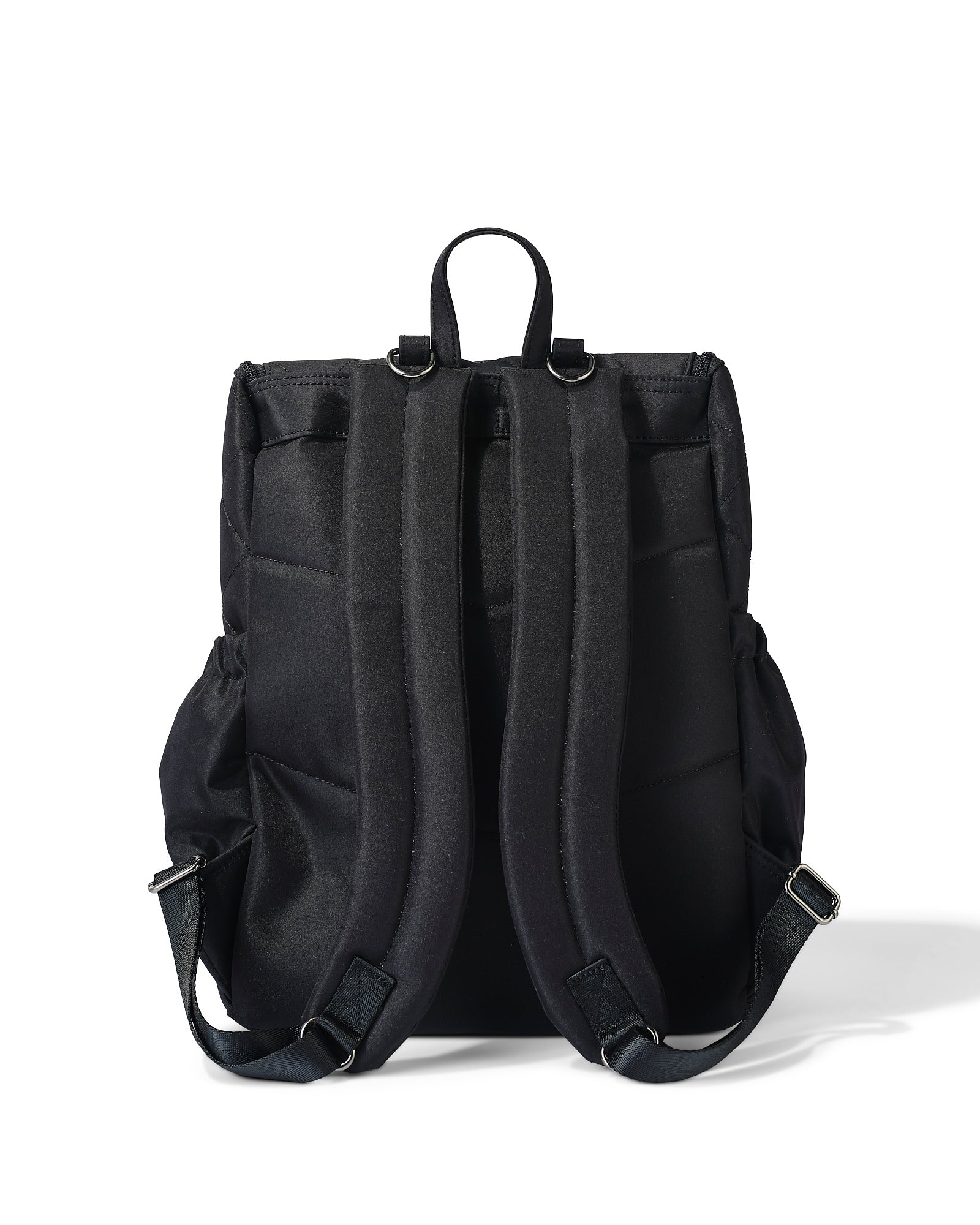 Signature Nappy Backpack - Black Diamond Quilt