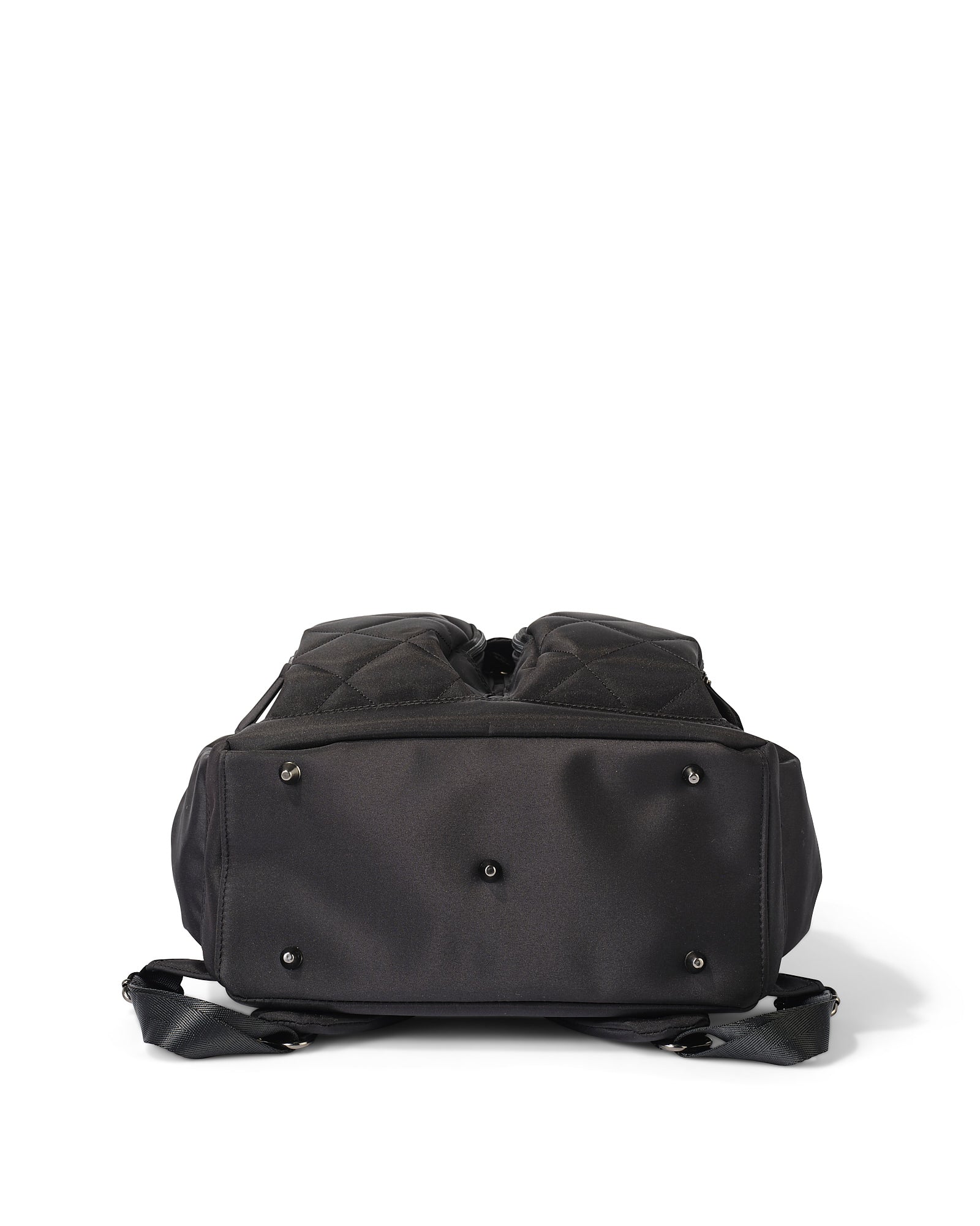 Signature Nappy Backpack - Black Diamond Quilt