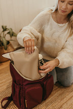 Nappy Changing Pouch - Oat