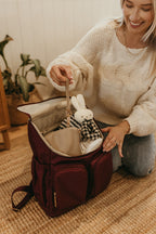 Nappy Backpack - Nylon Mulberry