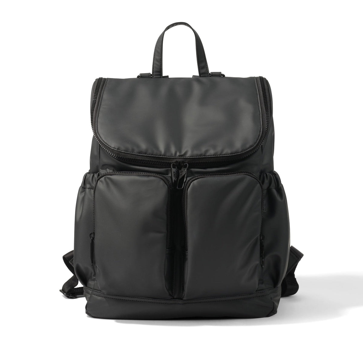 Nappy Backpack - Black Weatherproof