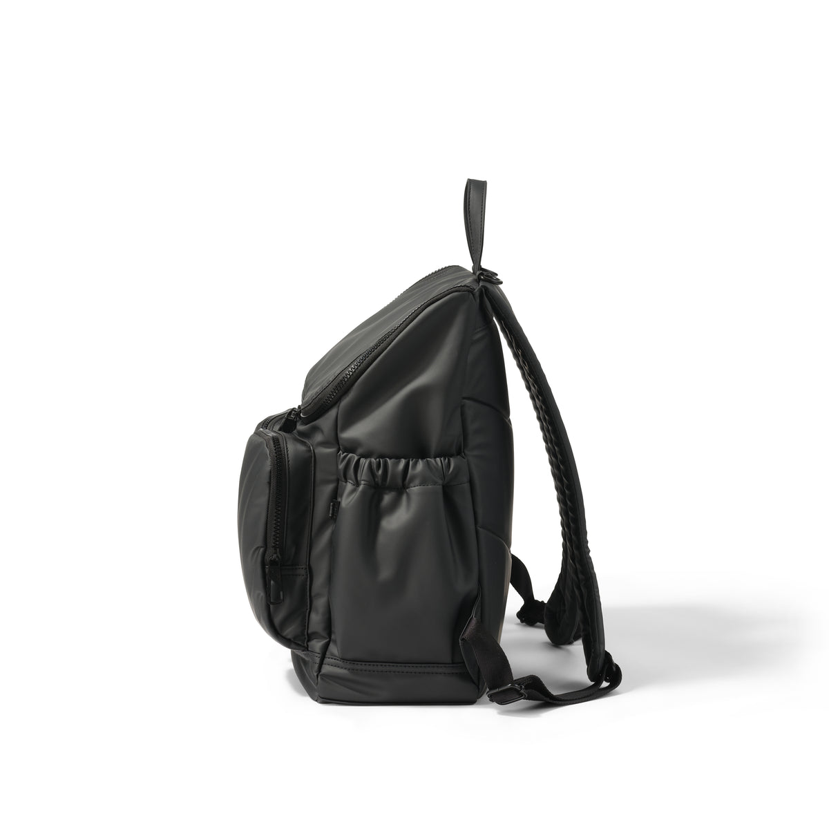 Nappy Backpack - Black Weatherproof
