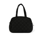 Carry All Nappy Bag - Puffy Black Quilt
