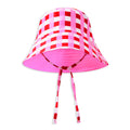 Lollipop Check Swim Hat