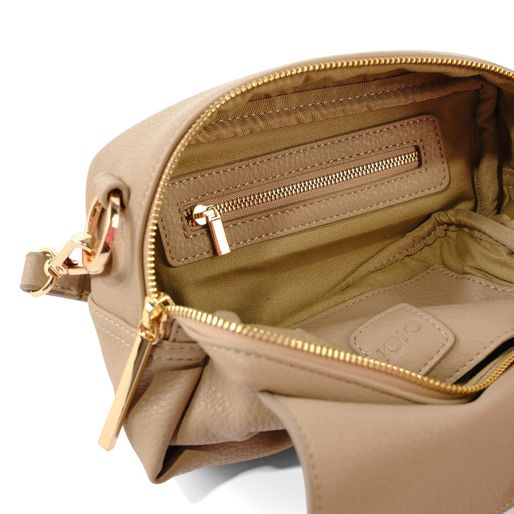 OiOi Playground Cross-Body Bag - Oat Dimple