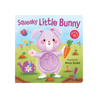 Squeaky Plush Board Book - Squeaky Little Bunny
