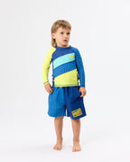 Stripe Panel Board Shorts