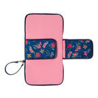 Change Clutch - Navy Botanical