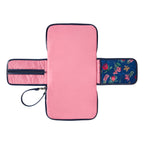 Change Clutch - Navy Botanical