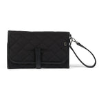 Change Clutch - Black Quilt