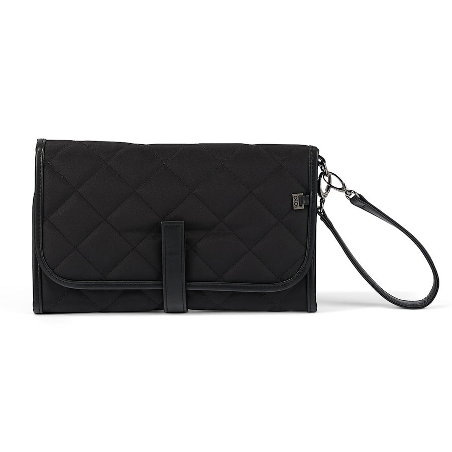 Change Clutch - Black Quilt