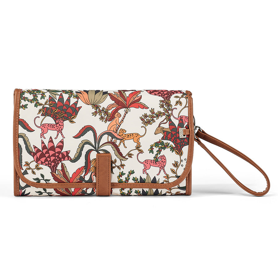 Change Clutch - Jungle Cream/Tan