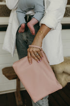 Nappy Changing Pouch - Pink