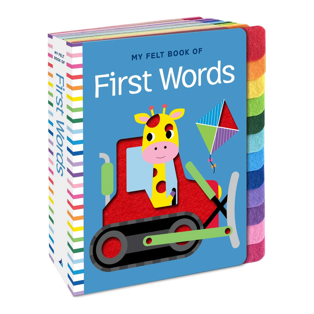Chunky Felt Tabbed Book - First Words