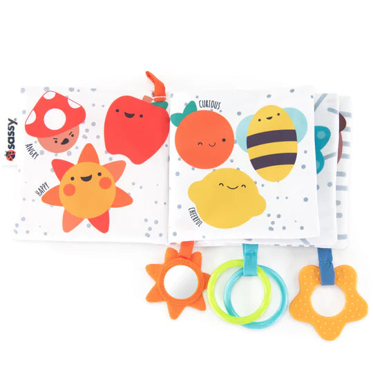 Sassy Baby Rainbow Of Emotions Book