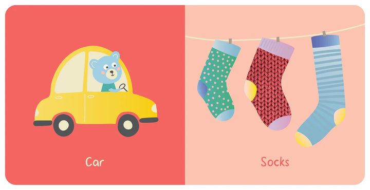 Babys World - Touch and Feel Board Book - First Words