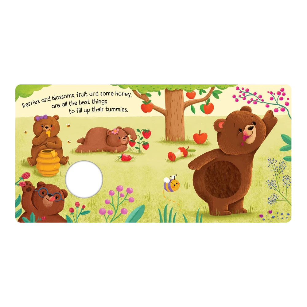 Squeaky Plush Board Book - Squeaky Little Bear