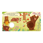 Squeaky Plush Board Book - Squeaky Little Bear