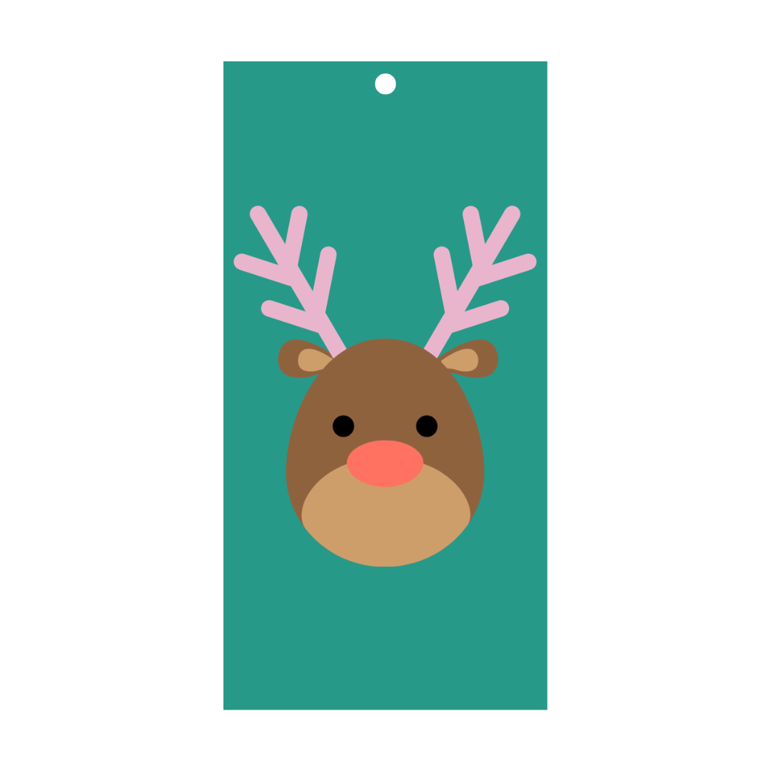 Daisy & Hen Exclusive Luxe Linen Christmas Gift Tags - 6pk Single Design