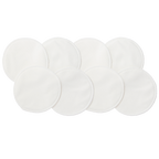 Lactivate Reusable Mixed White Nursing Pads - 8 pack