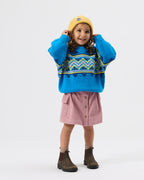 Corduroy Pocket Skirt Dusty Pink
