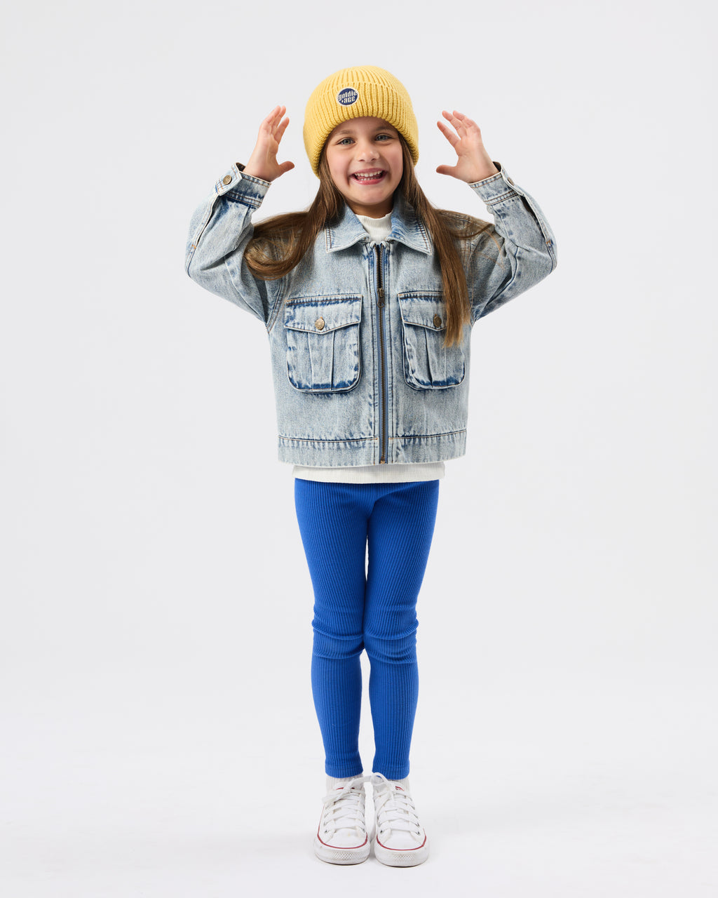 Bowie Rib Legging Classic Blue