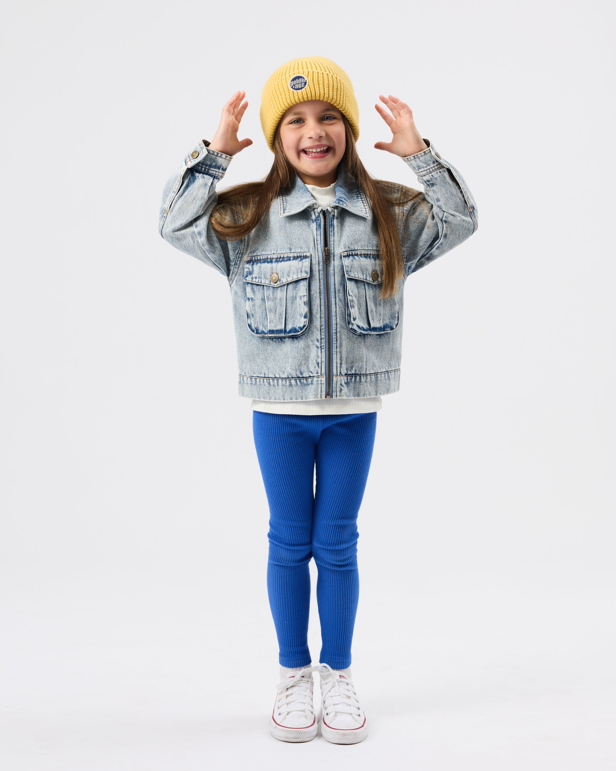Bowie Rib Legging Classic Blue