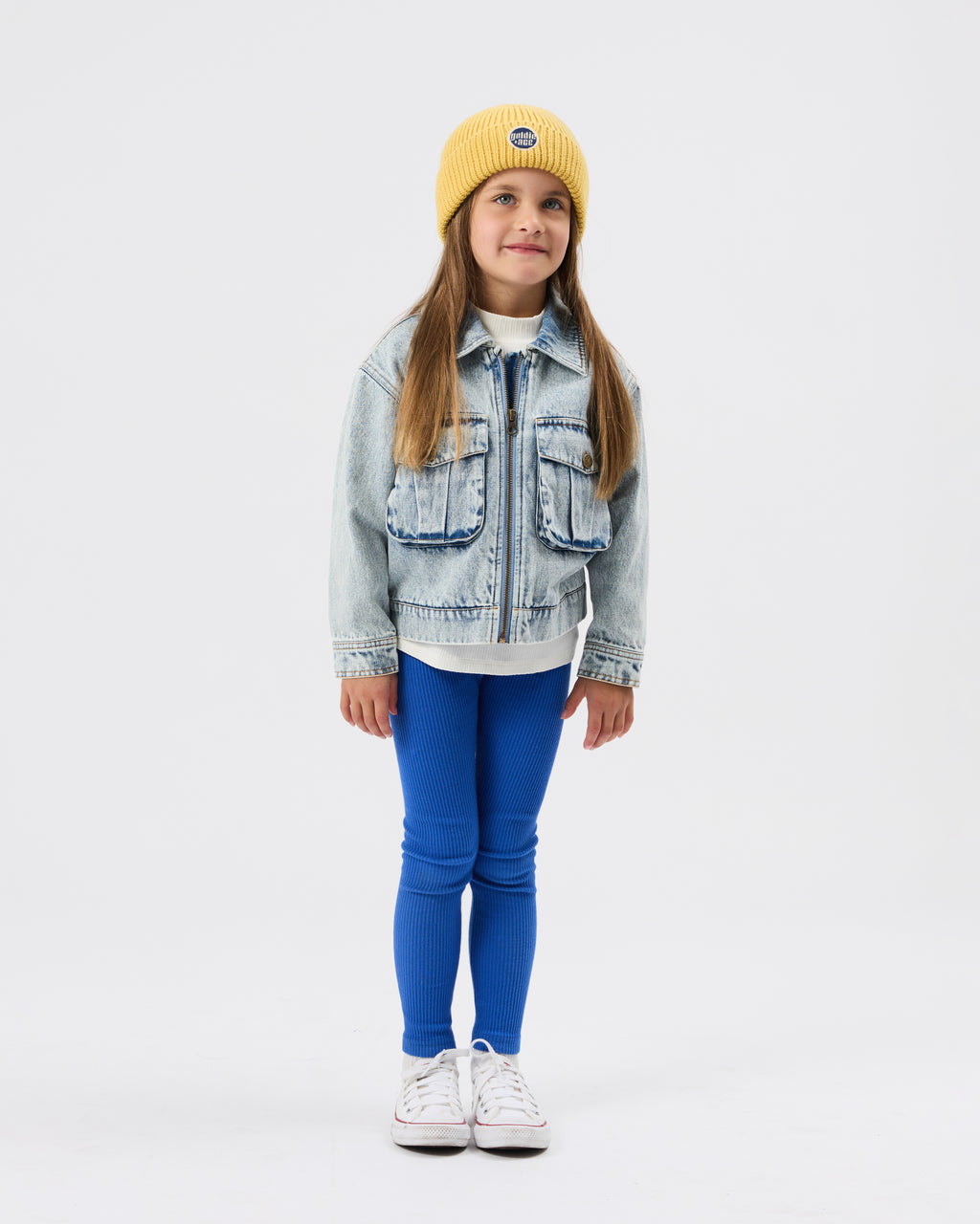 Bowie Rib Legging Classic Blue