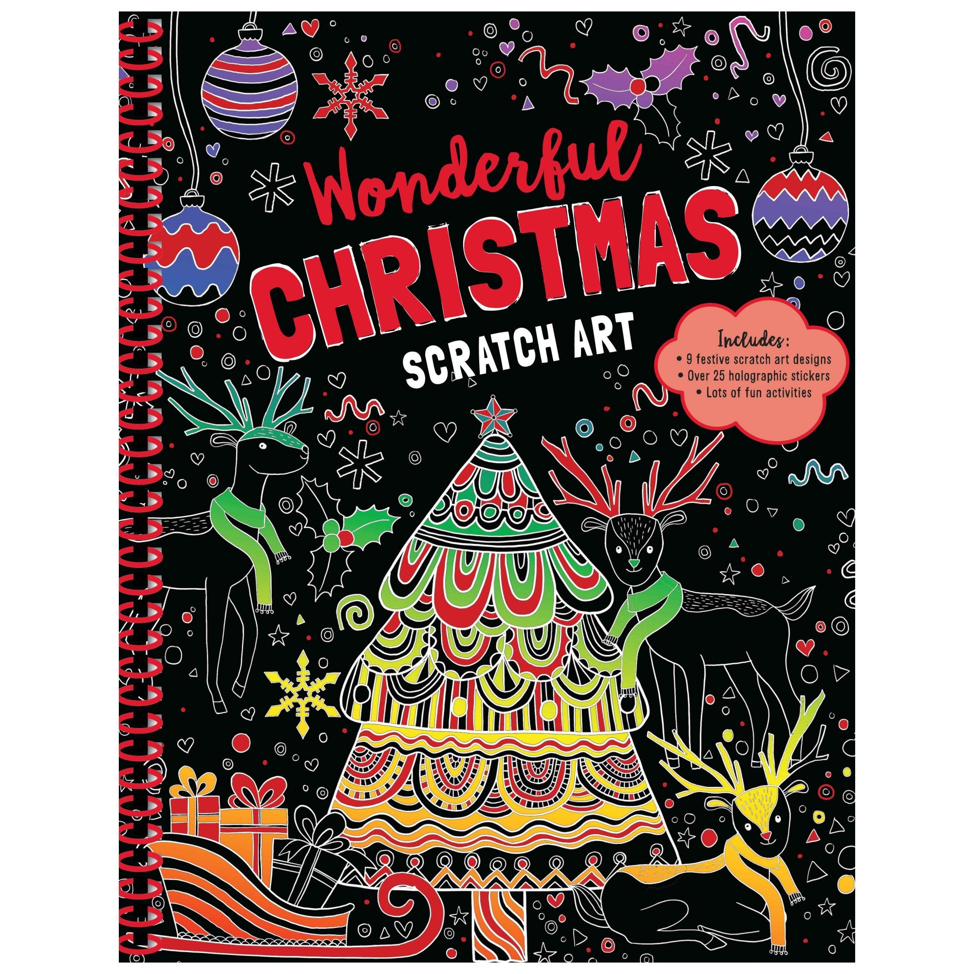 Scratch Art - Wonderful Christmas