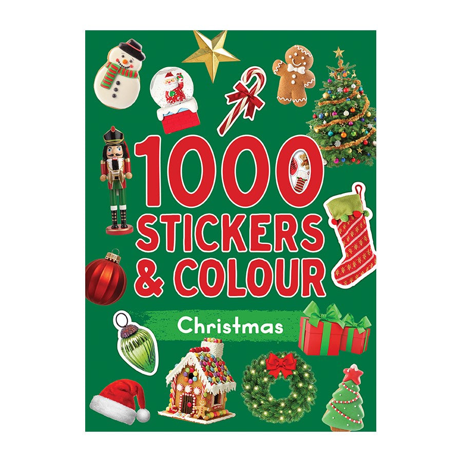1000 Stickers & Colour - Christmas
