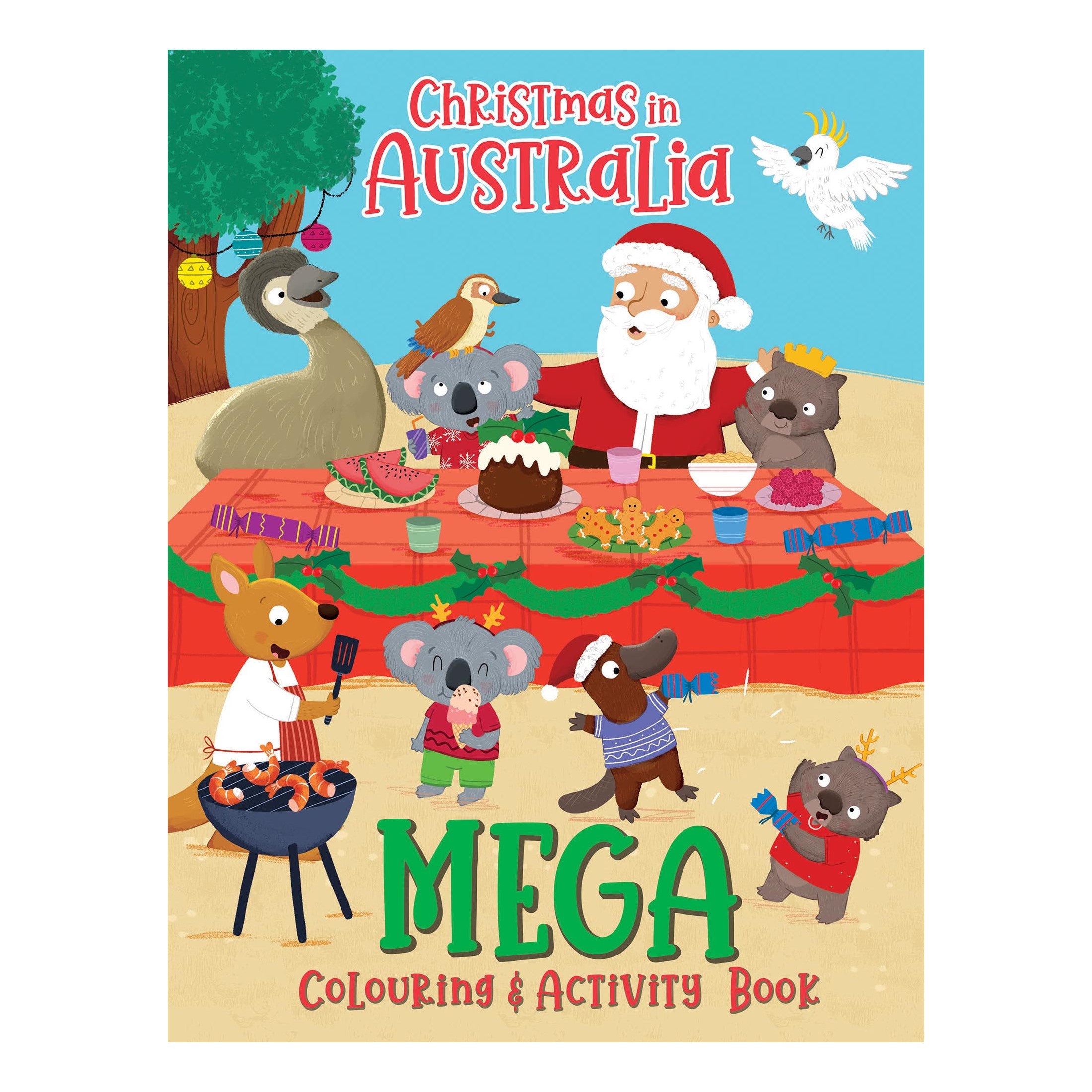 Aussie Christmas - Mega Colouring Book
