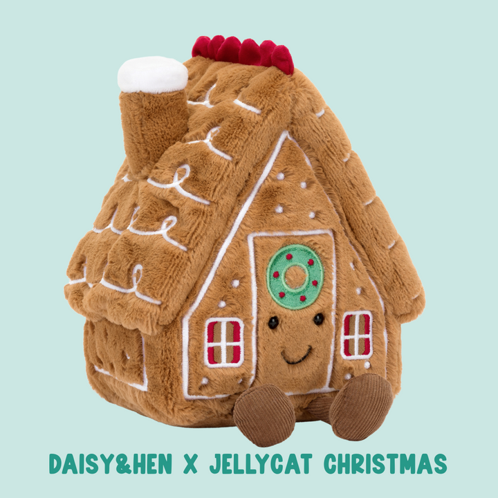 Jellycat Amuseable Gingerbread House